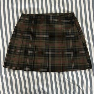 H&M Tartan Mini Skirt - sz 4 NWT